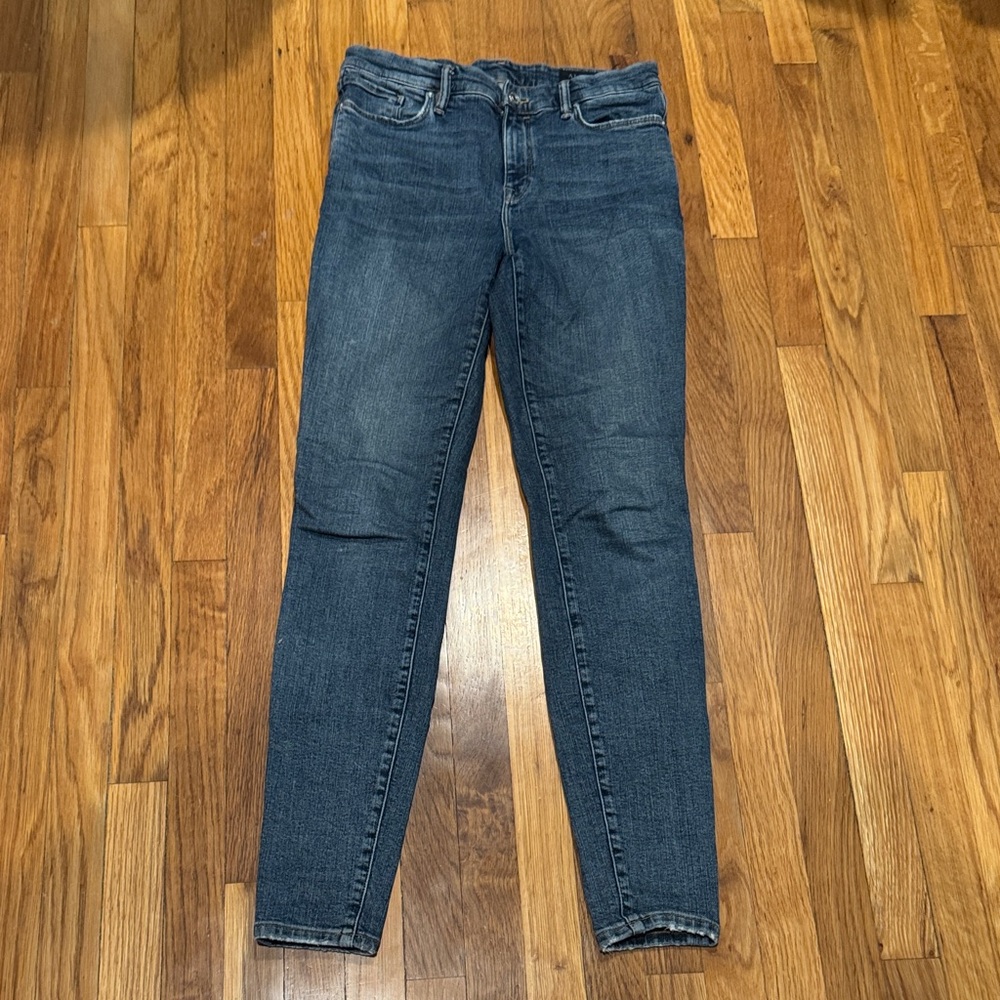 All Saints Dark Blue Skinny Jeans